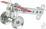 Merkur - Mini 51 - vliegtuig - metalen constructieset - 33 onderdelen