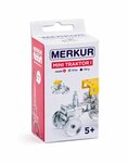 Merkur - Mini 53 - tractor- metalen constructieset - 70 onderdelen