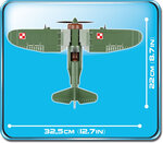 Merkur - Dubbeldekker - metalen constructieset - 149 onderdelen
