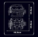 Mould King 10088S V8 Engine