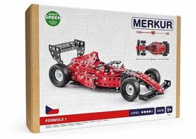 Merkur - Formule 1 - metalen constructieset - 430 onderdelen