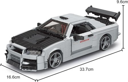 Mould King 10113 Skyline GTR R34