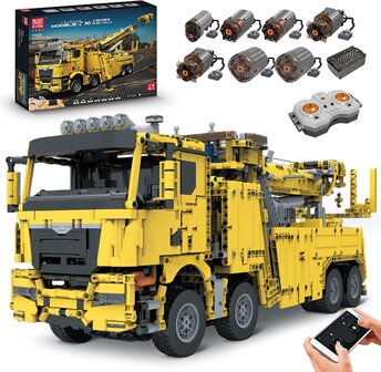 Mould King 17028 Bergingstruck Geel
