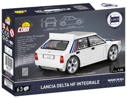 COBI 24509 1988 LANCIA DELTA HF INTEGRALE