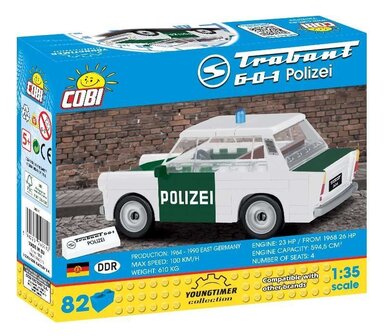 COBI 24541 - Trabant 601 Politie