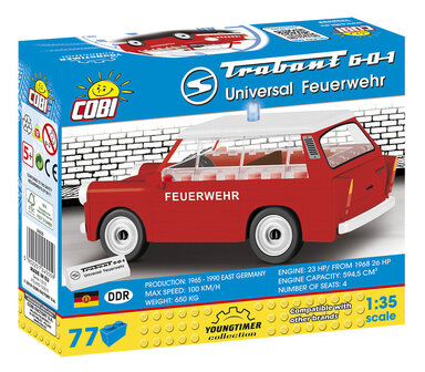 COBI 24555 - Trabant 601 Brandweer