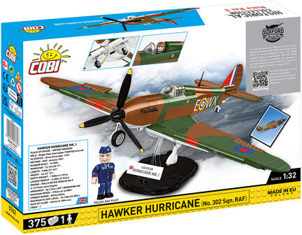 COBI 5762 Hawker Hurricane NO.302