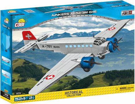 COBI  WW2 5711- Junkers JU-52/3M G4E