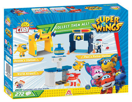 Cobi  25133  Super Wings Jetts Station
