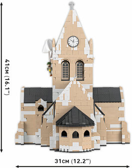 COBI 2299 Sainte-M&egrave;re-&Eacute;glise kerk