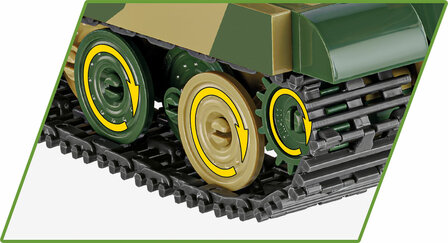 COBI 2733 Panzerj&auml;ger Tiger Ausf. B Jagdtiger