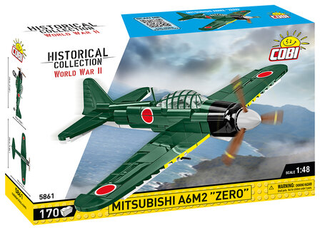 COBI 5861 Mitsubishi A6M2 Zero