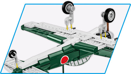COBI 5861 Mitsubishi A6M2 Zero