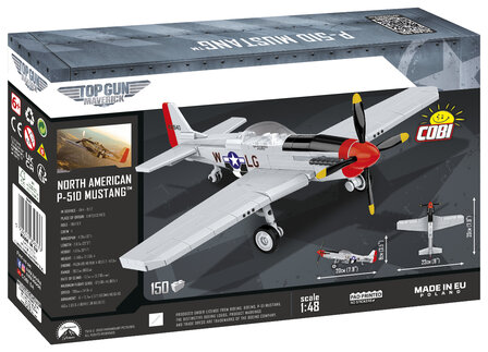 COBI 5847 TOP GUN Mustang P51D