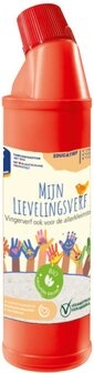 Mijn Lievelingsverf - 633 0658-4NL - rood - 900 gram - vingerverf - Feuchtmann
