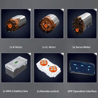 Mould King 13203 Vrachtwagen trekker