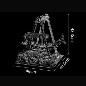 Mould King 11017 Piraten Schip Haai