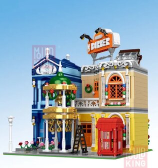 Mould king 16031 Barber shop