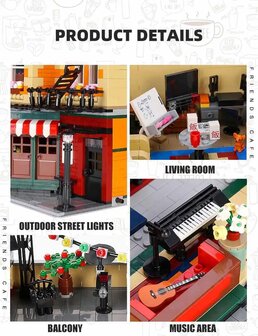 Mould king 16014 Friendscafe