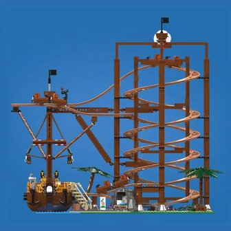 Mould King 11013 Double Helix Achtbaan