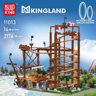 Mould King 11013 Double Helix Achtbaan