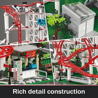 Mould King 11014 Roller Coaster