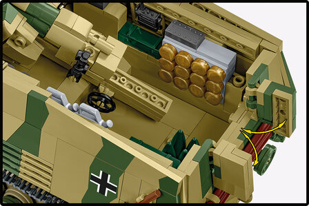 COBI 2663 SD.KFZ.165 Panzer Hummel