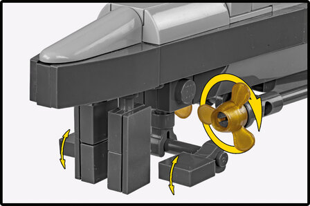 COBI 4852 U-Boat U52 VIIB