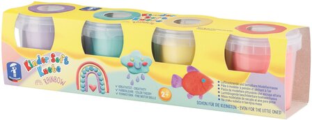 Feuchtmann 628 0519 - Kinder Soft klei 4x 150 gram - Regenboog