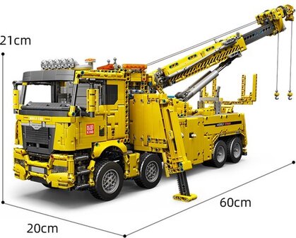 Mold King 17028 Recovery Truck Yellow