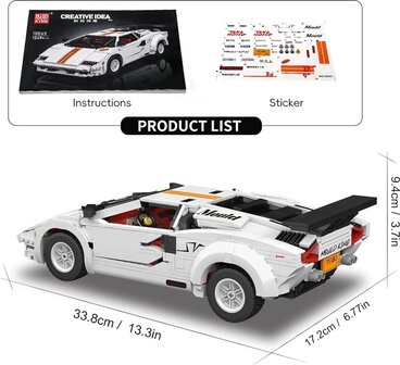 Mould King 10045 Lambo Countach