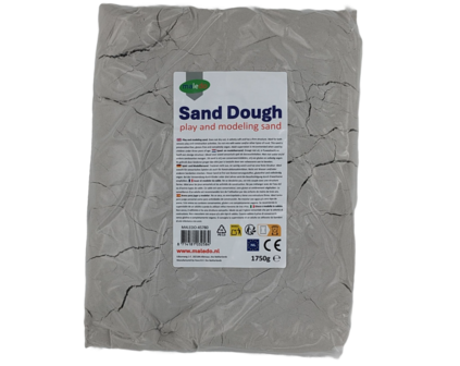 Maledo - Sand dough, speel- en modelleerzand - 1,75 kg in zak - 2,5 liter
