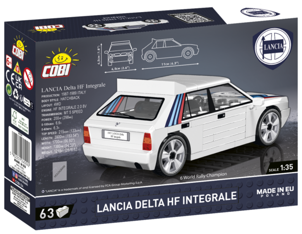 COBI 24509 1988 LANCIA DELTA HF INTEGRALE