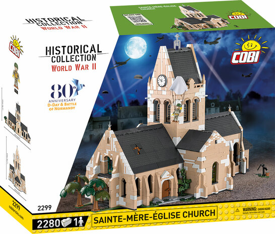 COBI 2299 Sainte-Mère-Église kerk