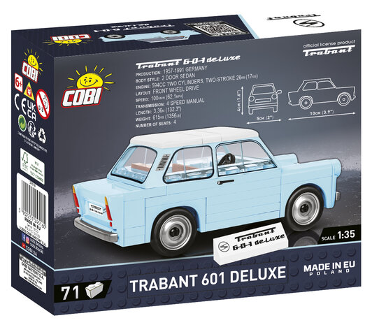 COBI 24516 Trabant 601 de luxe