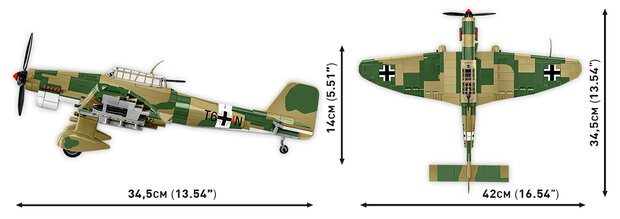 COBI 5748 Junkers JU 87 B2 Stuka