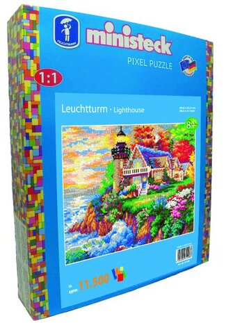 Ministeck - 31448 - Vuurtoren - XXL Box - Pixelpuzzel ca. 11.400 stukjes