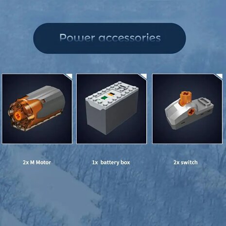 Mould King 16068 Nordic Town Brug