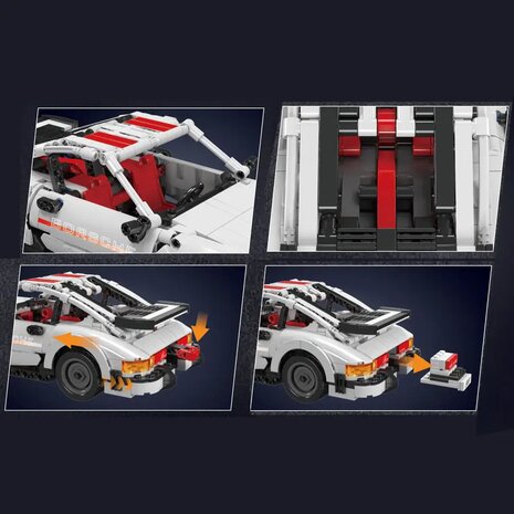 Mould King 15063 911 Pullback