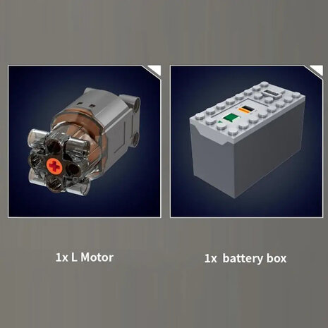 Mould King 10216 Turbojet Engine