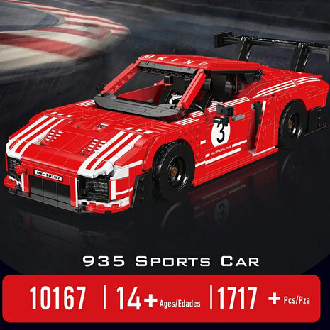 Mould King 10167 935 Sports Car