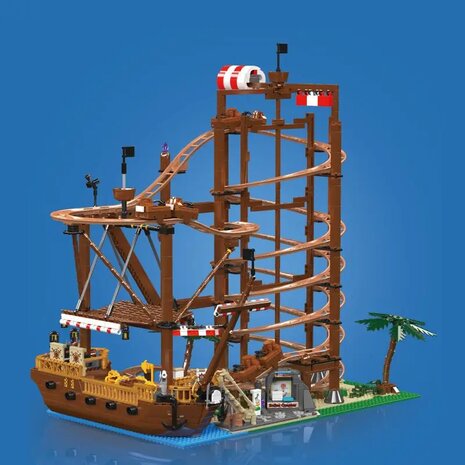 Mould King 11013 Double Helix Achtbaan