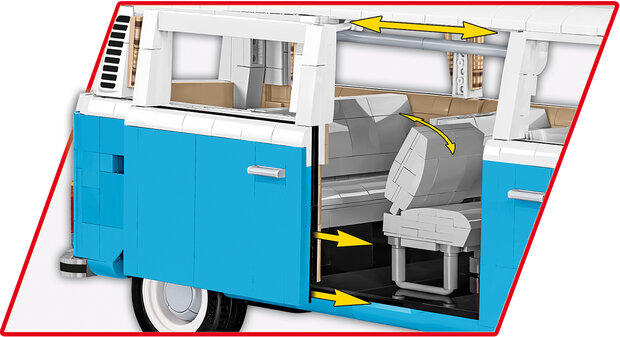COBI 24362 Volkswagen T2A 