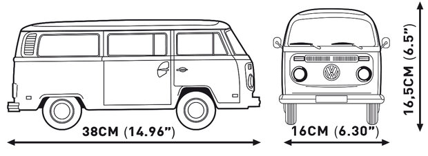 COBI 24362 Volkswagen T2A 