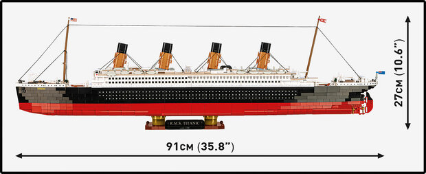 COBI 1686 R.M.S. Titanic