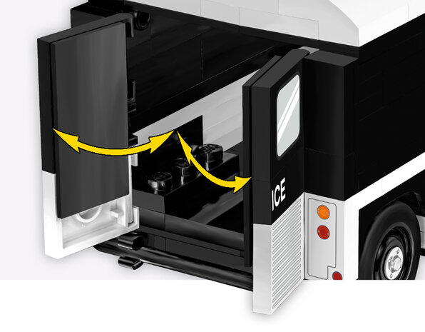 COBI 24630 Citroën Type H Police