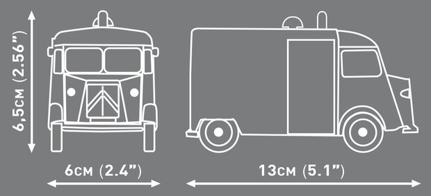 COBI 24630 Citroën Type H Police