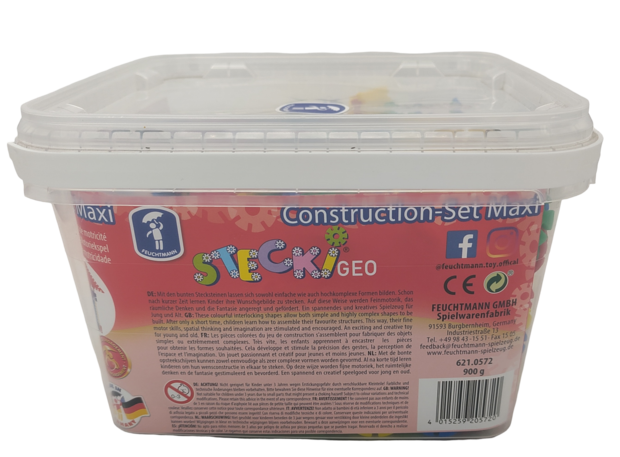 Feuchtmann - 621 0572 - Stecki Geo - constructieset maxi