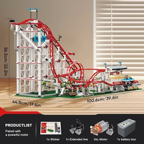 Mould King 11014 Roller Coaster
