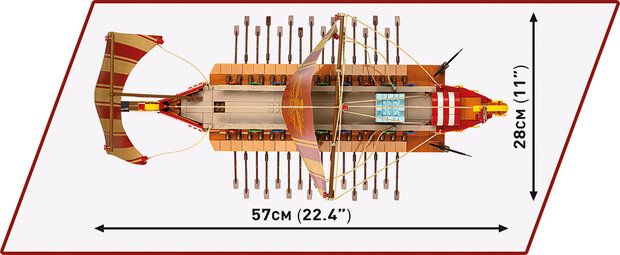 COBI 20071 Romeins Oorlogsschip